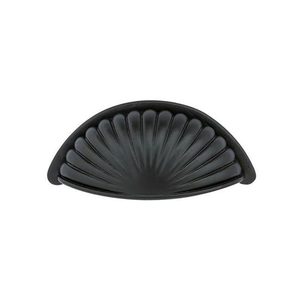 Emtek - Tuscany Bronze Fluted Bin Pull, 4 Inch C-C