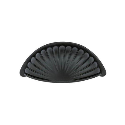 Emtek - Tuscany Bronze Fluted Bin Pull, 4 Inch C-C