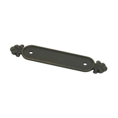 Emtek - Tuscany Bronze Back Plate For 3-1/2 Inch Pull