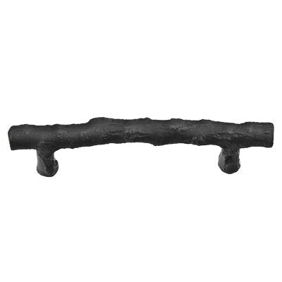Emtek - Sandcast Bronze Twig Pull, 6 Inch C-C