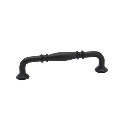 Emtek - Tuscany Bronze Ribbed Pull, 6 Inch C-C