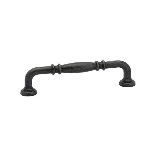 Emtek - Tuscany Bronze Ribbed Pull, 6 Inch C-C