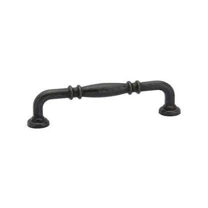 Emtek - Tuscany Bronze Ribbed Pull, 6 Inch C-C