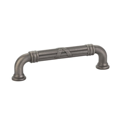 Emtek - Ribbon & Reed Fixed Pull - Estate, 4 Inch C-C