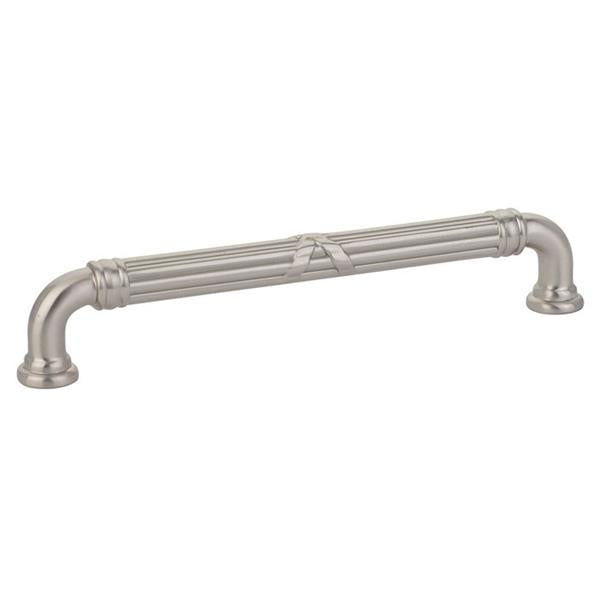 Emtek - Ribbon & Reed Fixed Pull - Estate, 6 Inch C-C