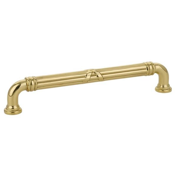 Emtek - Ribbon & Reed Fixed Pull - Estate, 6 Inch C-C