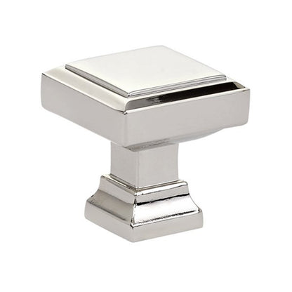 Emtek - Geometric Square Knob, 1-1/4 Inch