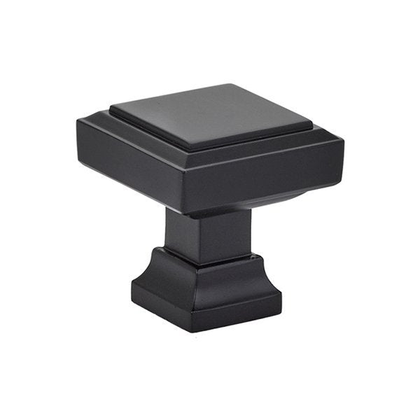 Emtek - Geometric Square Knob, 1-1/4 Inch
