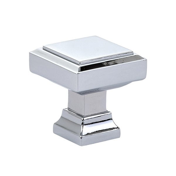 Emtek - Geometric Square Knob, 1-1/4 Inch