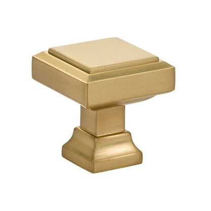Emtek - Geometric Square Knob, 1-1/4 Inch