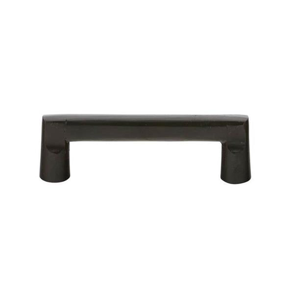 Emtek - Sandcast Bronze Rail Pull, 3 Inch C-C