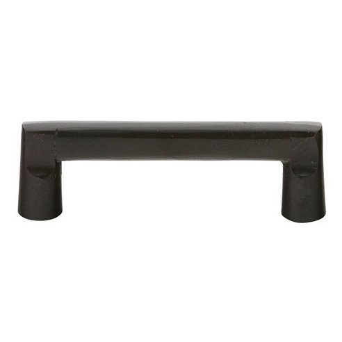 Emtek - Sandcast Bronze Rail Pull, 4 Inch C-C