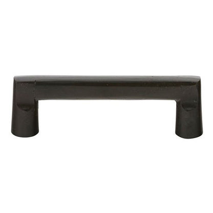 Emtek - Sandcast Bronze Rail Pull, 4 Inch C-C