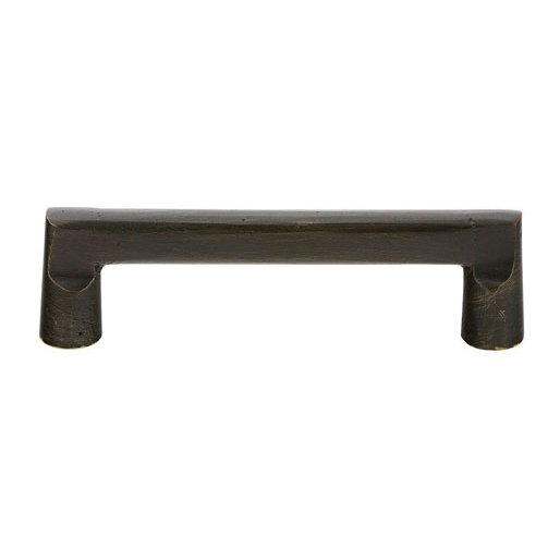 Emtek - Sandcast Bronze Rail Pull, 4 Inch C-C