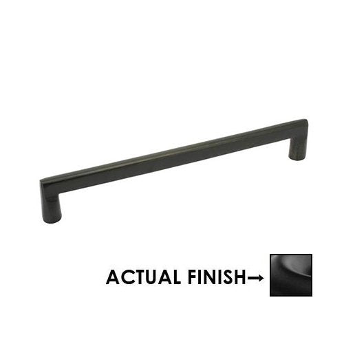 Emtek - Sandcast Bronze Rail Pull, 6 Inch C-C