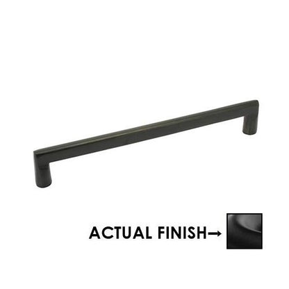 Emtek - Sandcast Bronze Rail Pull, 6 Inch C-C