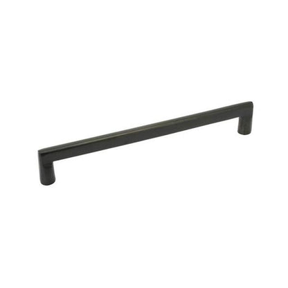 Emtek - Sandcast Bronze Rail Pull, 10 Inch C-C