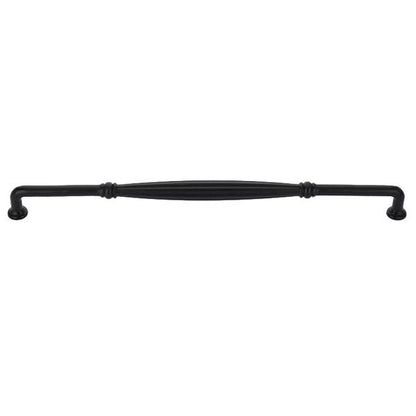 Emtek - Tuscany Bronze Fluted Appliance Pull, 18 Inch