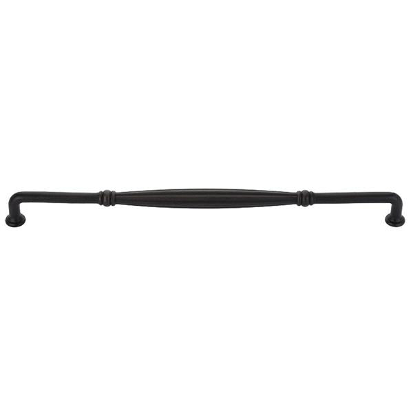 Emtek - Tuscany Bronze Fluted Appliance Pull, 18 Inch
