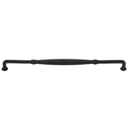 Emtek - Tuscany Bronze Fluted Appliance Pull, 18 Inch