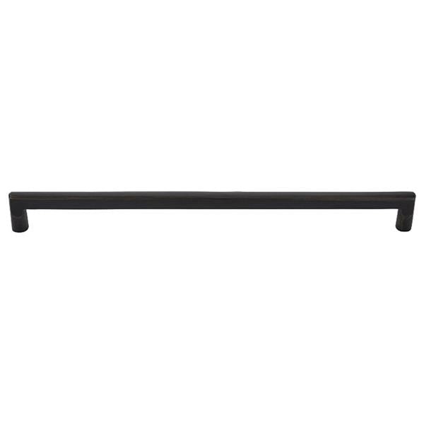Emtek - Sandcast Bronze Rail Appliance Pull, 18 Inch