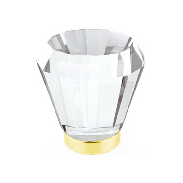 Emtek - Brookmont Glass Knob, 1-1/4 Inch