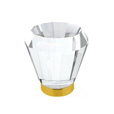 Emtek - Brookmont Glass Knob, 1-5/8 Inch