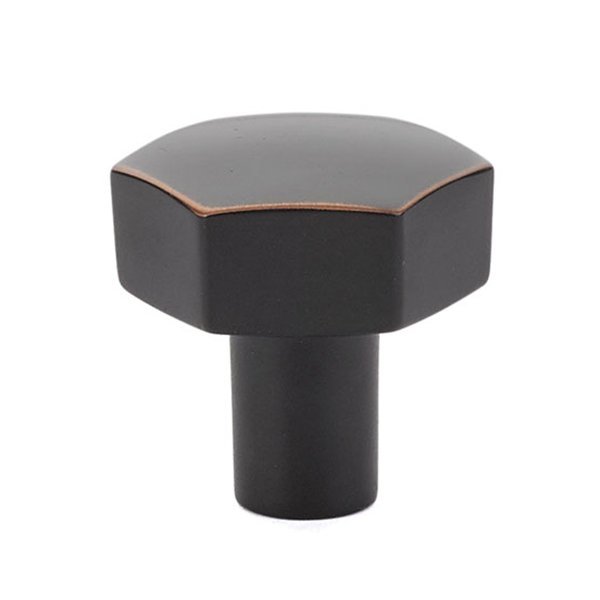 Emtek - Mod Hex Knob, Cabinet, 1-1/8 Inch