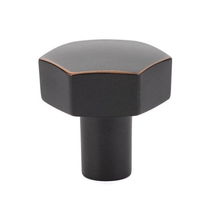 Emtek - Mod Hex Knob, Cabinet, 1-1/8 Inch