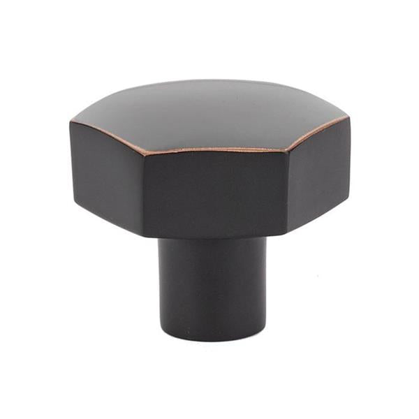 Emtek - Mod Hex Knob, Cabinet, 1-1/2 Inch