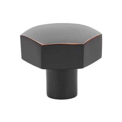 Emtek - Mod Hex Knob, Cabinet, 1-1/2 Inch