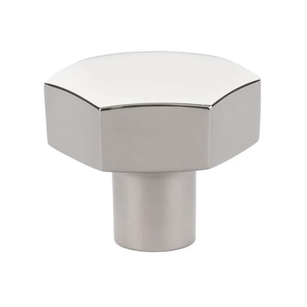 Emtek - Mod Hex Knob, Cabinet, 1-1/2 Inch