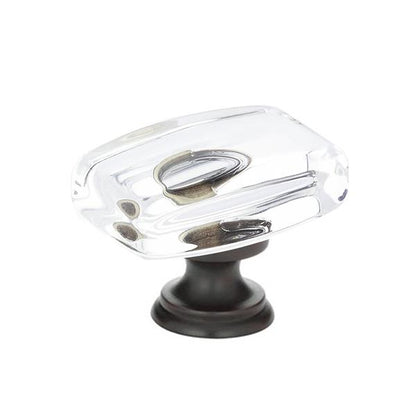 Emtek - Windsor Glass Knob, Cabinet, 1-1/4 Inch