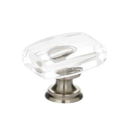 Emtek - Windsor Glass Knob, Cabinet, 1-1/4 Inch