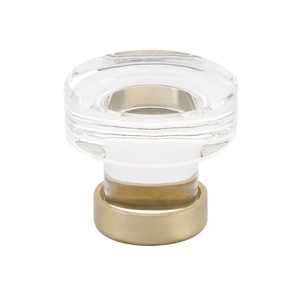 Emtek - Grayson Glass Knob, Cabinet, 1-1/4 Inch