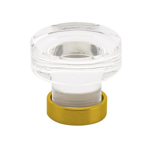 Emtek - Grayson Glass Knob, Cabinet, 1-1/4 Inch