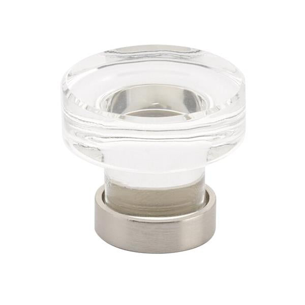 Emtek - Grayson Glass Knob, Cabinet, 1-3/4 Inch