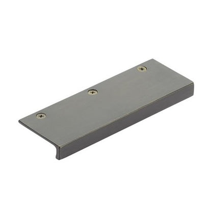 Emtek - Rustic Modern Edge Pull, 4-1/2 Inch C-C