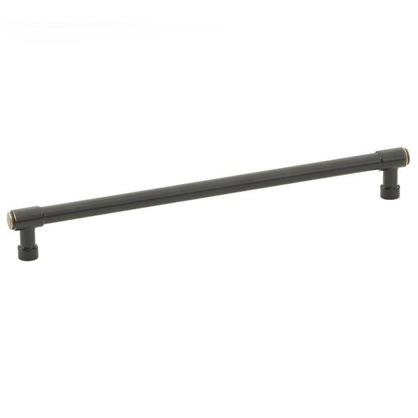 Emtek - Industrial Modern Jasper Cabinet Pull, 10 Inch C-C