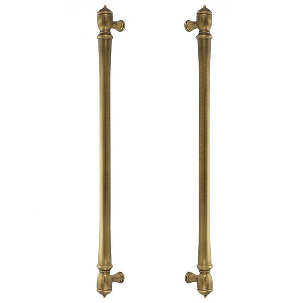 Emtek - Brass Spindle Appliance Pull, 18 Inch