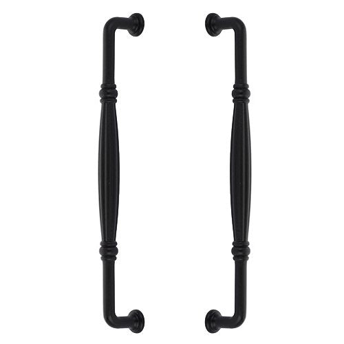 Emtek - Tuscany Bronze Fluted Appliance Pull, 12 Inch