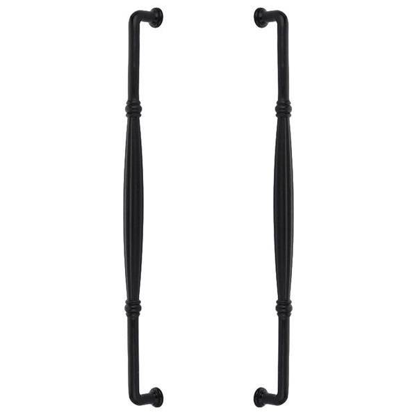 Emtek - Tuscany Bronze Fluted Appliance Pull, 18 Inch