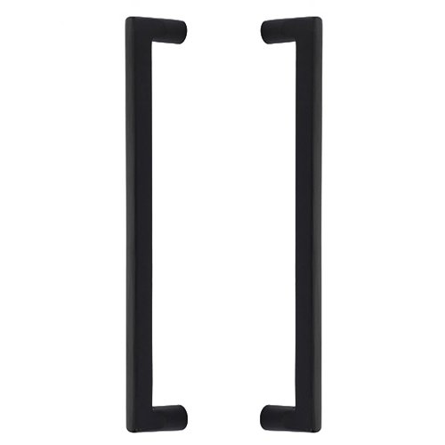 Emtek - Sandcast Bronze Rail Appliance Pull, 12 Inch