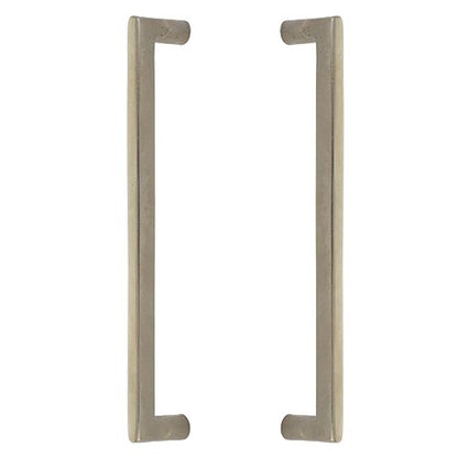 Emtek - Sandcast Bronze Rail Appliance Pull, 12 Inch