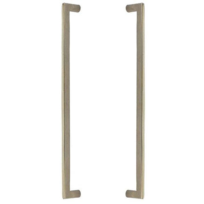 Emtek - Sandcast Bronze Rail Appliance Pull, 18 Inch
