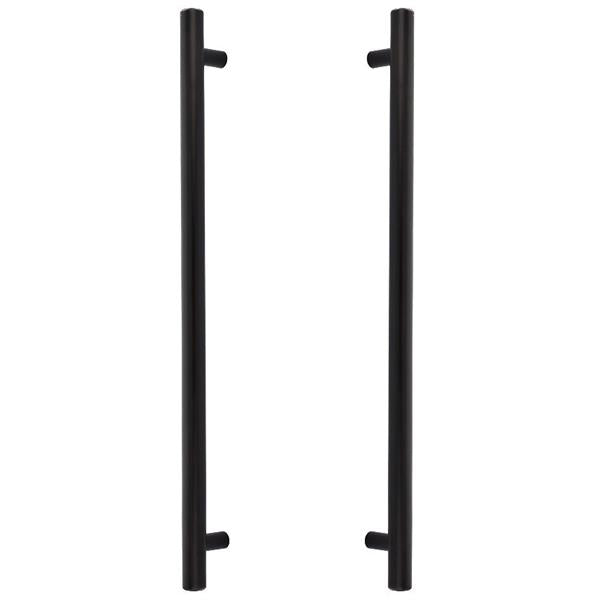 Emtek - Brass Bar Appliance Pull, 18 Inch