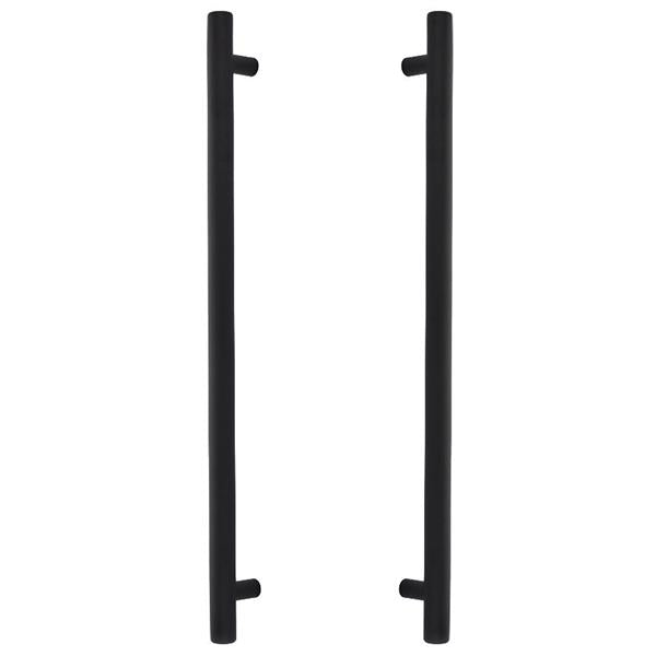 Emtek - Brass Bar Appliance Pull, 18 Inch