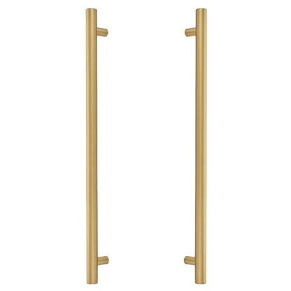 Emtek - Brass Bar Appliance Pull, 18 Inch