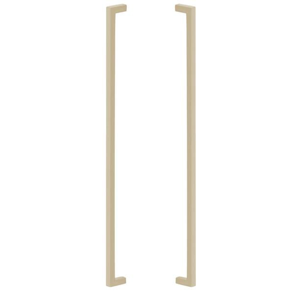 Emtek - Back To Back, Rustic Modern Appliance Pull, 18 Inch C-C