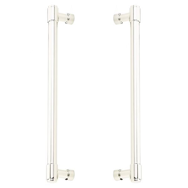 Emtek - Industrial Modern Jasper Appliance Pull, 12 Inch C-C